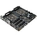 ASUS WS C621E SAGE (BMC) - Motherboard - SSI EEB - Socket P - 2 CPUs supported - C621 Chipset - USB 3.1 Gen 1, USB-C Gen2, USB 3.1 Gen 2 - 2 x Gigabit LAN - onboard graphics - HD Audio (8-channel)