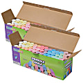 Creativity Street Sidewalk Chalk, 4", Assorted Colors, 52 Pieces Per Box, Pack Of 2 Boxes 1 thumbnail image