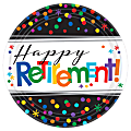 Amscan Happy Retirement Dessert Paper Plates, 7", Pack Of 8 Plates 1 thumbnail image