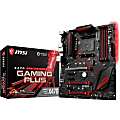 MSI X470 GAMING PLUS Desktop Motherboard - AMD Chipset - Socket AM4 - ATX - Ryzen 3 Processor Supported - 64 GB DDR4 SDRAM Maximum RAM - DIMM, UDIMM - 4 x Memory Slots - Gigabit Ethernet - HDMI - 6 x SATA Interfaces 1 thumbnail image