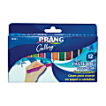 Prang® Pastello Color Paper Chalk Set, Square Stick, Assorted Colors, 3/8" Diameter, Pack Of 12
