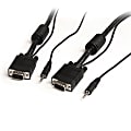 StarTech.com 35 ft Coax High Resolution Monitor VGA Cable with Audio HD15 M/M