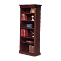 DMI® Keswick Collection Right-Hand-Facing Bookcase, 6 Shelves, English Cherry