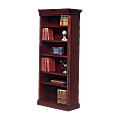 DMI® Keswick Collection Right-Hand-Facing Bookcase, 6 Shelves, English Cherry 1 thumbnail image