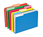 Pendaflex® Double Stuff File Folders, Letter Size, 1 1/2" Expansion, Assorted Colors, Pack Of 50 Folders 1 thumbnail image