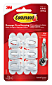 Command Mini Wall Hooks, 6 Hooks, 8 White Adhesive Strips, Damage Free Hanging Picture Hangers, No Tools Wall Hanging Strips For Living Spaces 1 thumbnail image