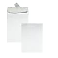 Quality Park® Tyvek® Expansion 10" x 13" x 1 1/2" Envelopes, 14 Lb, Self-Adhesive Closure, White, Carton Of 100