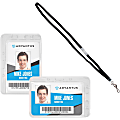 Advantus Antimicrobial ID & Security Pack - Horizontal/Vertical, Multicolor, Box Of 200 1 thumbnail image