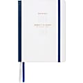 AT-A-GLANCE® Signature Collection 13-Month Weekly/Monthly Planner, 8-1/2" x 11", White/Navy, January 2020 To January 2021, YP90542