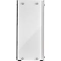 EVGA DG-76 Computer Case - Mid-tower - Alpine White - Tempered Glass, Steel - 2 x Bay - 3 x 4.72" x Fan(s) Installed - 0 - ATX, Mini ITX Motherboard Supported - 19.40 lb - 7 x Fan(s) Supported - 2 x Internal 3.5" Bay - 2 x USB(s) 1 thumbnail image