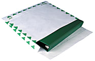 Quality Park® Tyvek® Expansion Envelopes, First Class, 10" x 13" x 2", 14 Lb, First Class, White, Carton Of 100