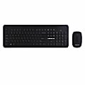 Volkano Cobalt Series Wireless Keyboard And Mouse Combo, Black