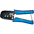 Vericom Modular Plug Crimping Tool, 1-1/2” x 4”, Black/Blue