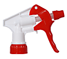 Continental Multi-Purpose Pro Spray Bottle Triggers, 9 3/4" Dip Tube, Red/White, Pack Of 200