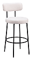 Zuo Blanca Barstools, Ivory, Set Of 2 Barstools 1 thumbnail image