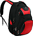 SwissDigital Circuit Antibacterial Business Backpack With 16.1" Laptop Pocket, Black 1 thumbnail image