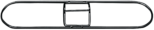 Wilen Swivel Snap™ Dust Mop Metal Wire Frame, 5" x 36", Pack Of 12 1 thumbnail image