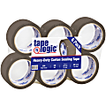 Tape Logic® Acrylic Sealing Tape, 3" Core, 2" x 55 Yd., Tan, Pack Of 6 1 thumbnail image