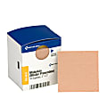 First Aid Moleskin/Blister Protection, 2" Squares, 10/Box