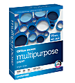 Office Depot® Multi-Use Printer & Copy Paper, 1 Ream, White, Letter (8.5" x 11"), 500 Sheets Per Ream, 20 Lb, 96 Brightness, 1806RM 1 thumbnail image