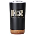 Custom Saratoga Cork Bottom Stainless Tumbler, 18 Oz