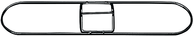 Wilen Swivel Snap™ Dust Mop Metal Wire Frame, 5" x 48", Pack Of 12