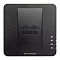 Cisco SPA122 ATA with Router - 2 x RJ-45 - 2 x FXS - Fast Ethernet - Desktop, Wall Mountable 1 thumbnail image