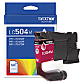 Brother LC504M Magenta Standard Yield Ink Cartridge 1 thumbnail image