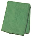 Wilen Standard Duty Microfiber Cloths, 16", Green, Pack Of 12