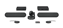 Logitech® Rally Plus Ultra-HD ConferenceCam, Black 1 thumbnail image