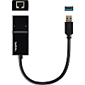 Belkin USB 3.0 to Gigabit Ethernet GbE Network Adapter 10/100/1000 - USB - 1 Port(s) - 1 x Network (RJ-45) - Twisted Pair - 10/100/1000Base-T 1 thumbnail image
