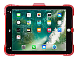 Targus SafePORT Healthcare - Protective case for tablet - rugged - polycarbonate, thermoplastic polyurethane (TPU) - red - 9.7" - for Apple 9.7-inch iPad (5th generation, 6th generation); 9.7-inch iPad Pro; iPad Air 2