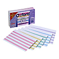 Oxford® Color Bar Ruled Index Cards, 4" x 6", Pack Of 100