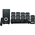Supersonic SC-37HT 5.1 Home Theater System - 25 W RMS - DVD Player - CD-RW, DVD-R - DVD Video, VCD, SVCD - USB 1 thumbnail image