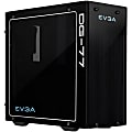 EVGA DG-77 Computer Case - Mid-tower - Matte Black - Tempered Glass, Steel - 2 x Bay - 4 x 4.72" x Fan(s) Installed - 0 - ATX, Mini ITX Motherboard Supported - 22.35 lb - 7 x Fan(s) Supported - 2 x Internal 3.5" Bay - 2 x USB(s) 1 thumbnail image