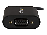 StarTech.com USB-C to VGA Adapter - 1920x1200 - USB C Adapter - USB Type C to VGA Monitor/Projector Adapter (CDP2VGASA) - CDP2VGASA 1 thumbnail image