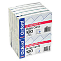 Oxford® Grid Index Cards, 3" x 5", Pack Of 100