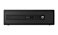 HP EliteDesk 800 G1 SFF Refurbished Desktop PC, Intel® Core™ i3, 8GB Memory, 500GB Hard Drive, Windows® 10, RF610297