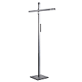 Lumisource Spire Contemporary LED Adjustable Floor Lamp, Charcoal 1 thumbnail image