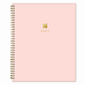 2024 Blue Sky™ AM Solid Petal Pink Weekly/Monthly Planning Calendar, 8-1/2" x 11", Pink, January to December 1 thumbnail image