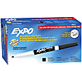 EXPO® Low-Odor Dry-Erase Pen-Style Markers, Black Ink, Pack Of 12