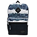 Dickies Study Hall Backpack With 15" Laptop Pocket, Denim/Tie-Dye