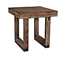 Coast to Coast Brownstone End Table, Brown