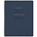 AT-A-GLANCE® Signature Collection Academic 2025-2026 Weekly Monthly Planner, Navy, Large, 8 1/2" x 11" 1 thumbnail image