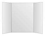 Royal Brites Tri-Fold Project Board, 28" x 40", White 1 thumbnail image