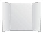 Royal Brites Tri-Fold Project Board, 28" x 40", White