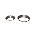 Vollrath Waste Chute, 2" x 8-3/4", Silver 1 thumbnail image