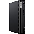 Lenovo ThinkCentre M70q 11DT0071US Desktop Computer - Intel Core i7 10th Gen i7-10700T Octa-core (8 Core) 2 GHz - 16 GB RAM DDR4 SDRAM - 256 GB SSD - Tiny - Raven Black - Windows 10 Pro 64-bit - English (US) Keyboard - IEEE 802.11ac - 135 W 1 thumbnail image