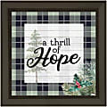 Timeless Frames® Holiday Art, 12” x 12”, A Thrill Of Hope