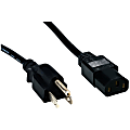 Comprehensive Standard PC Power Cord, NEMA 5-15P to IEC 60320-C13, 18/3 SVT, Black 3ft., PWCBK3 1 thumbnail image